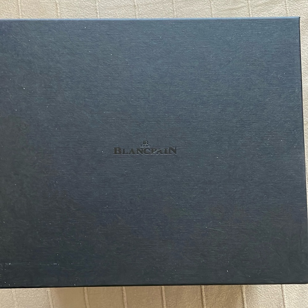 Blancpain 50 Fathoms box,hang tag, tool, technical/service books & outer sleeve.